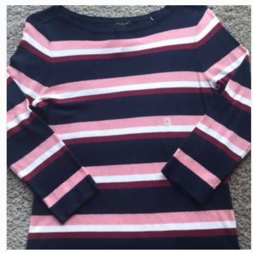 Ann Taylor Factory Multi-Striped Sweater
